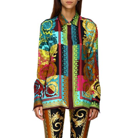 what to wear with a versace shirt|Versace shirt dress women's.